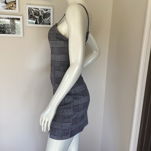 Ultra Flirt checkered Fitted Mini Dress👩‍🎤 - Picture 4 of 12